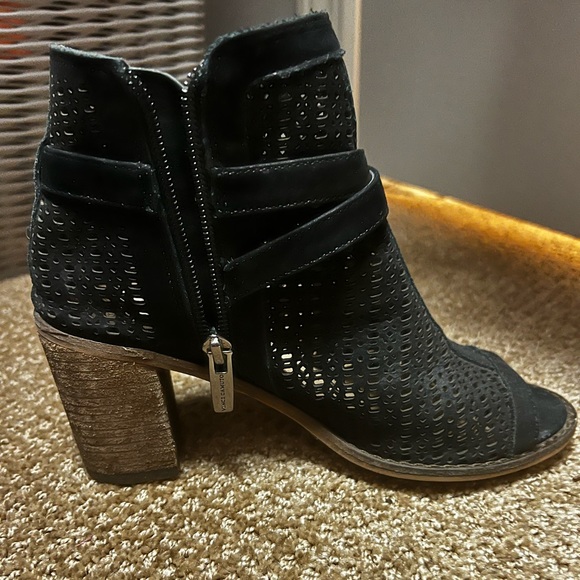 Vince Camuto perforated open toe booties - Picture 1 of 6